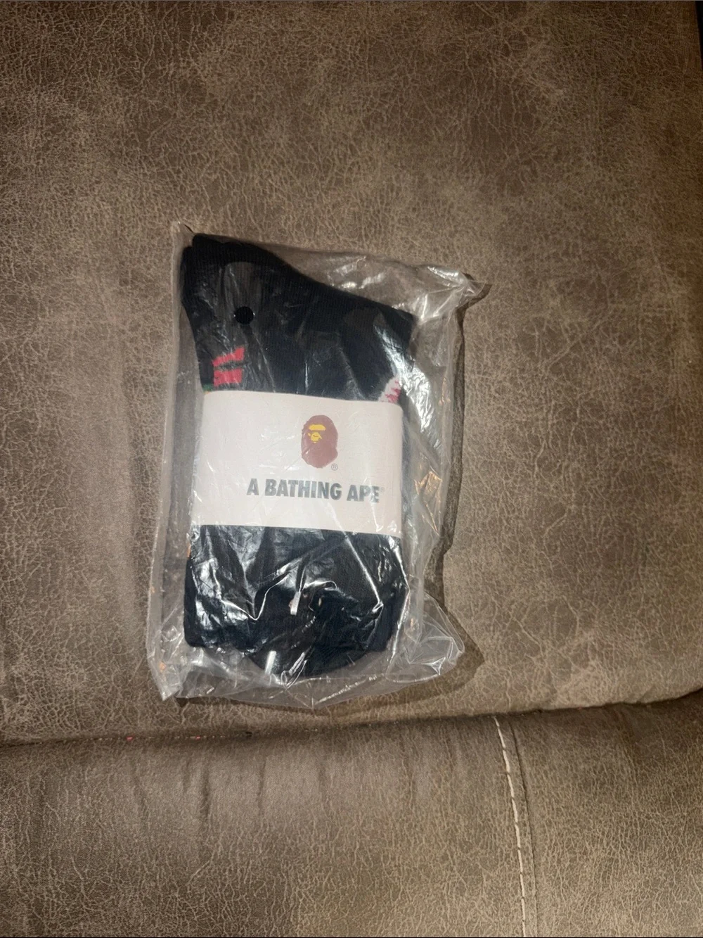 Men’s Black Socks - Logo Crew Pair